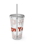 Sunsplash Tumbler with Straw, 16oz