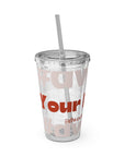 Sunsplash Tumbler with Straw, 16oz