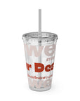 Sunsplash Tumbler with Straw, 16oz