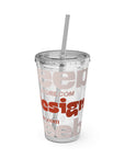 Sunsplash Tumbler with Straw, 16oz