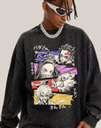 Vintage Demon Slayer Oversized Sweatshirt