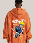 Naruto Skating Oversized Hoodie