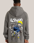 Naruto Skating Oversized Hoodie