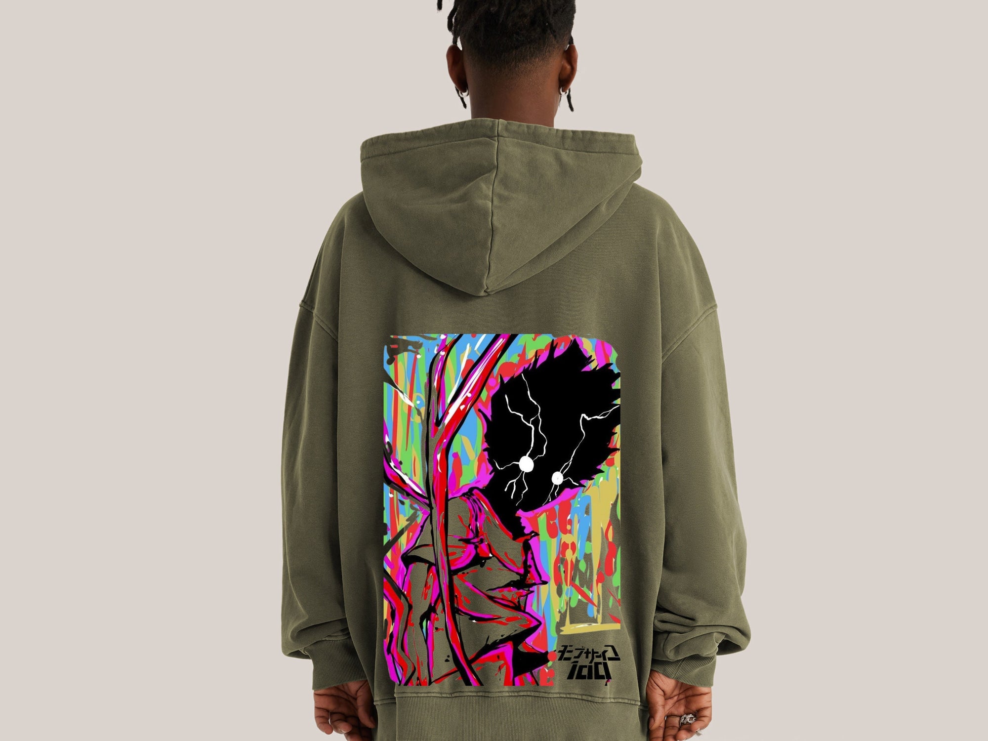 Mob Psycho Oversized Hoodie