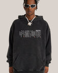 Streetwear Gojo Oversized Hoodie