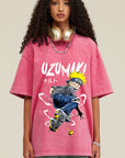 Naruto Skating Oversized T Shirt