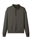 380GSM Unisex Heavyweight Half-zip Sweatshirt