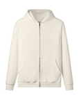 380GSM Unisex Heavyweight Fleece-lined Full-zip Hoodie