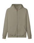 380GSM Unisex Heavyweight Fleece-lined Full-zip Hoodie