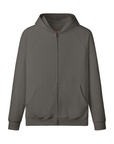 380GSM Unisex Heavyweight Fleece-lined Full-zip Hoodie