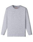 210GSM Unisex Classic Crew Neck Long Sleeve Top